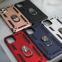 Armour Square Ring Case for iPhone all Models